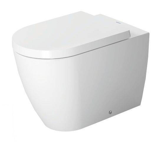 Me by Starck pedestal WC 600 mm washdown, horizontal outlet