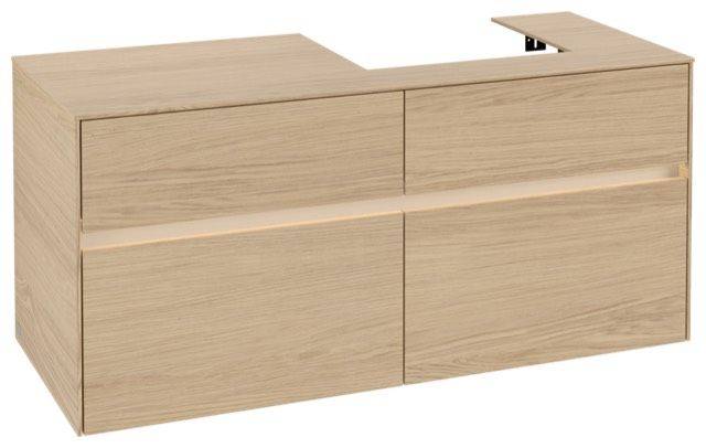 Collaro vanity unit 1200 x 548 x 500mm, with LED lighting