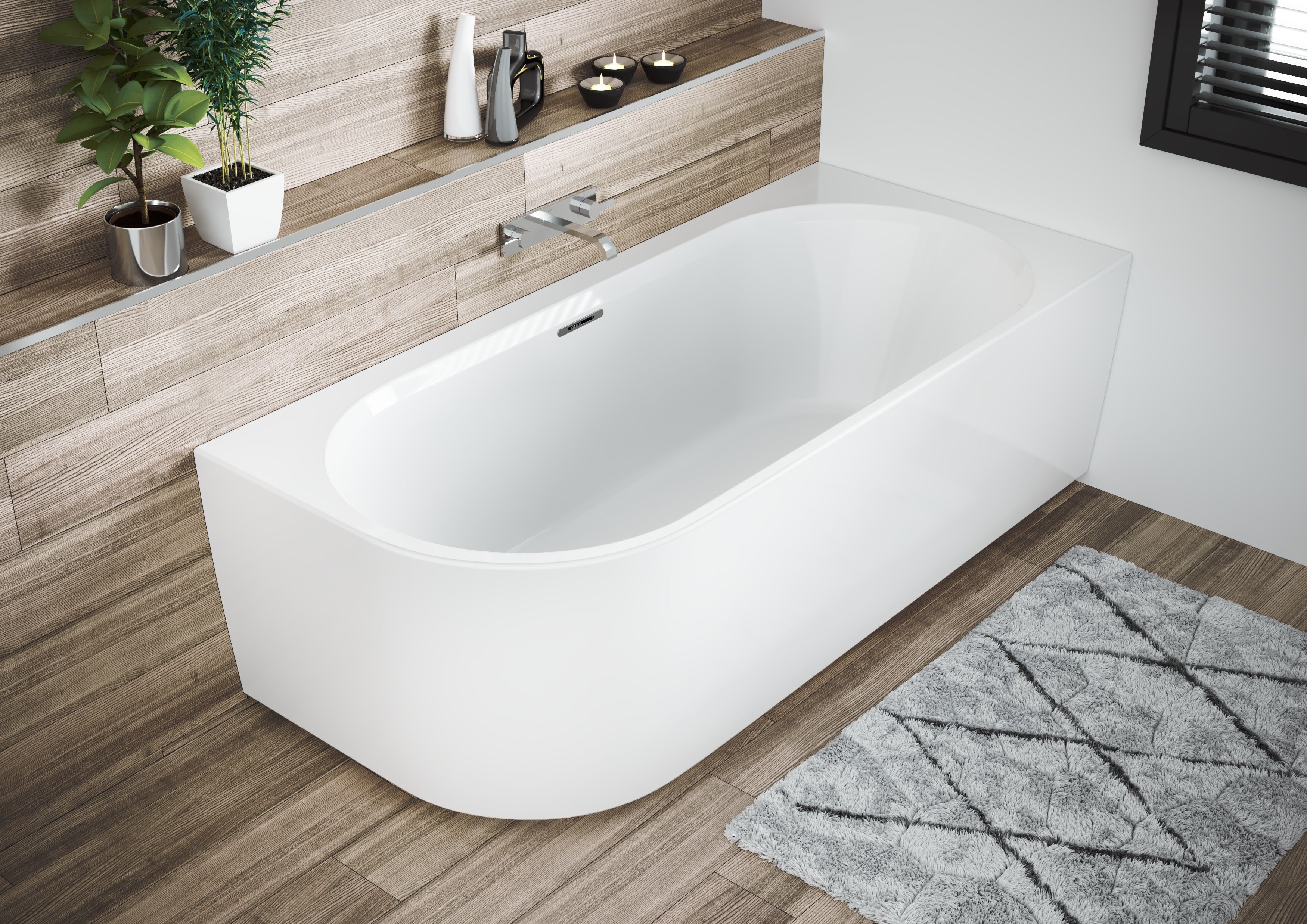 Desire Corner "left" bathtub