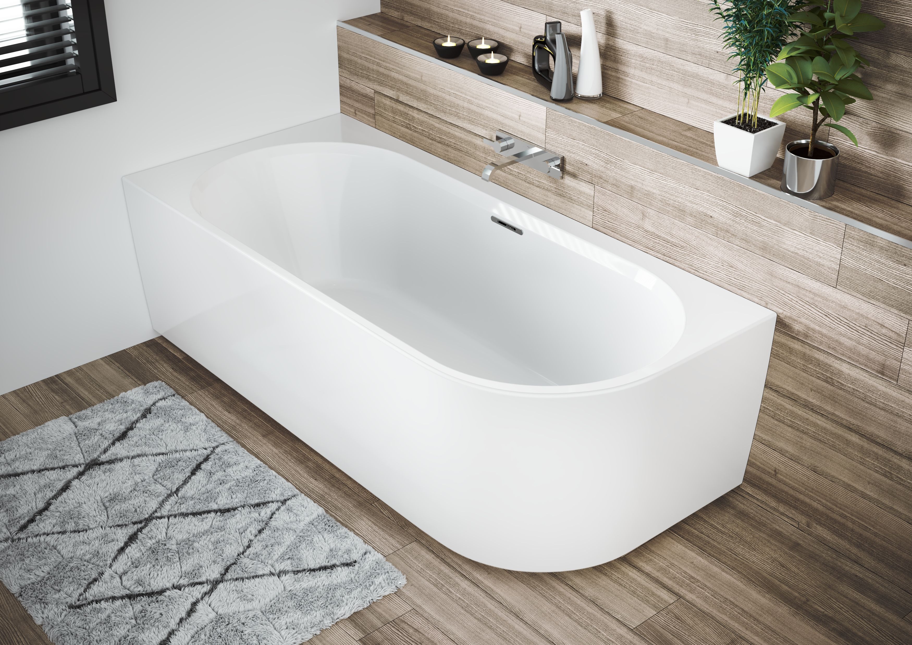 Desire Corner "left" bathtub