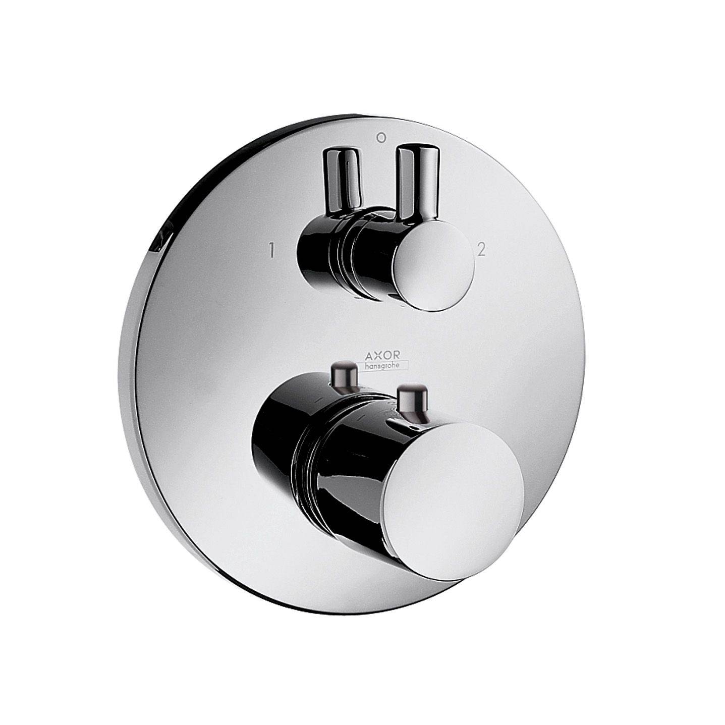 Uno² thermostat flush-mounted