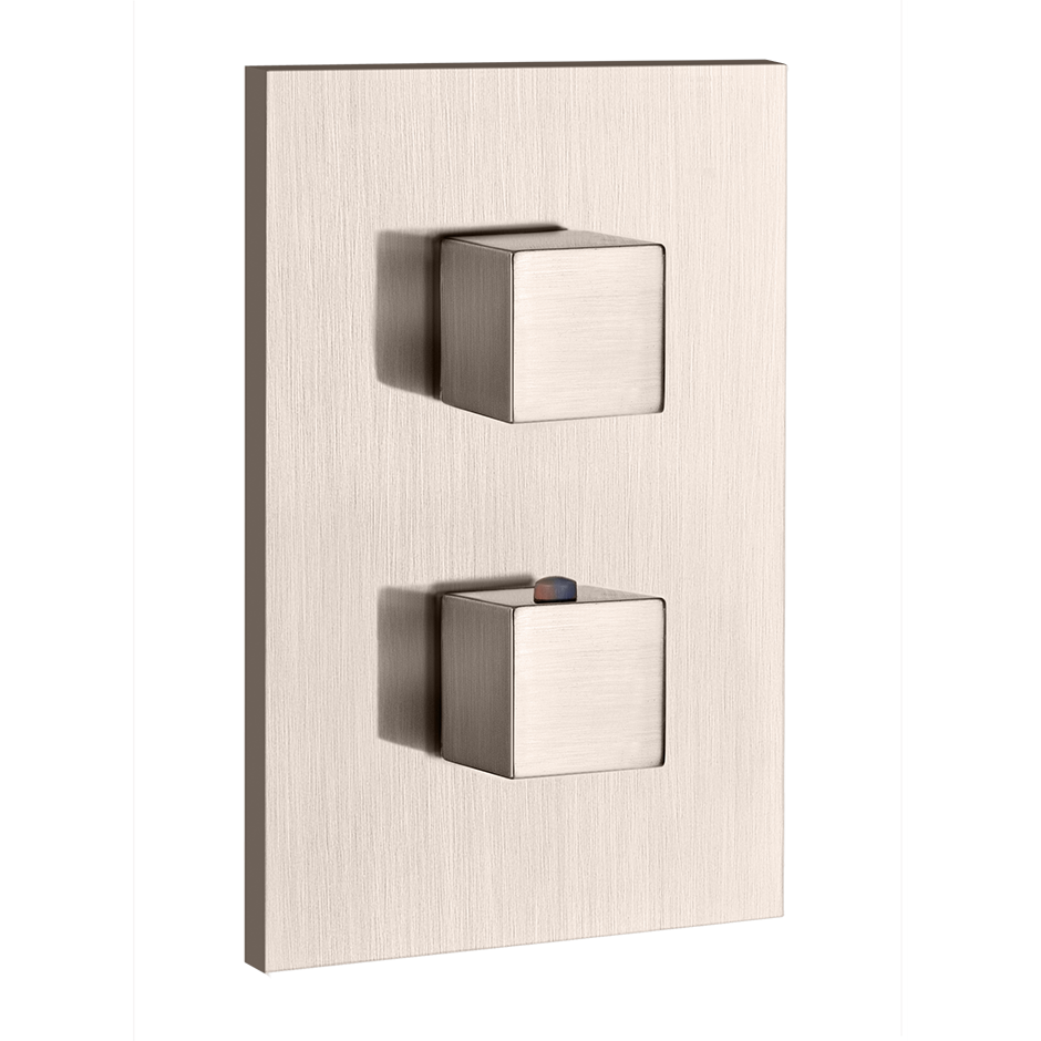 Rettangolo flush-mounted thermostat for 1 consumer