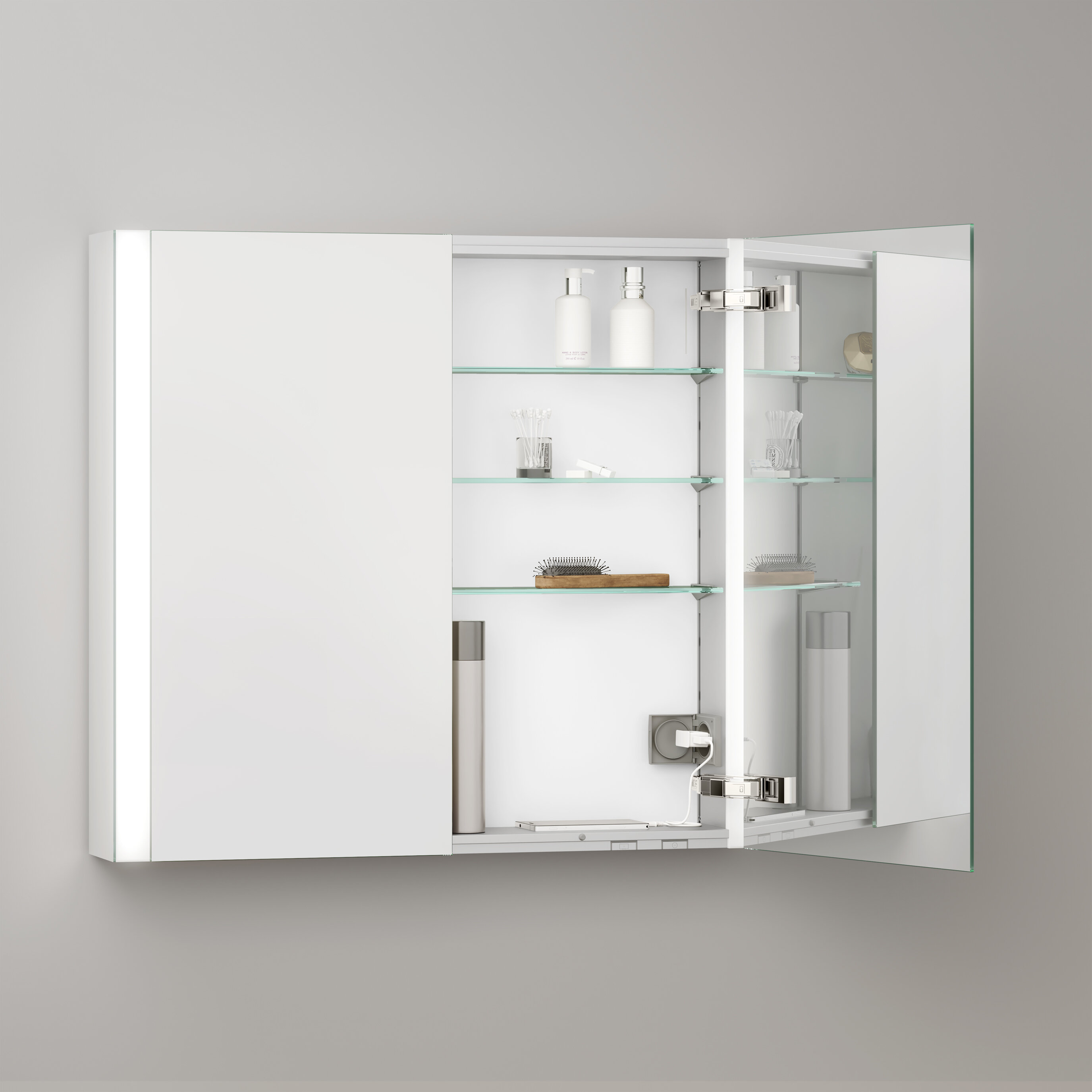 Royal ALVEUM LED mirror cabinet 80cm