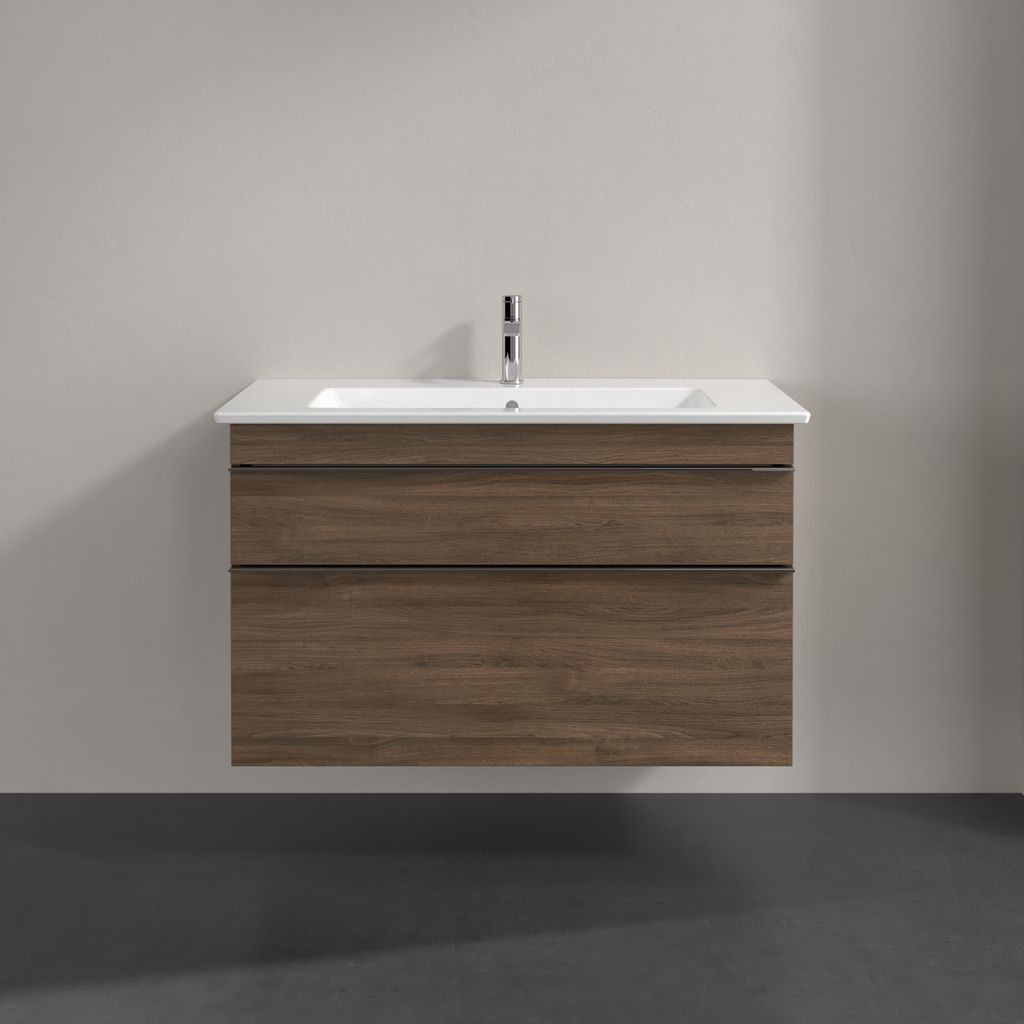 Venticello vanity unit with 2 pull-outs