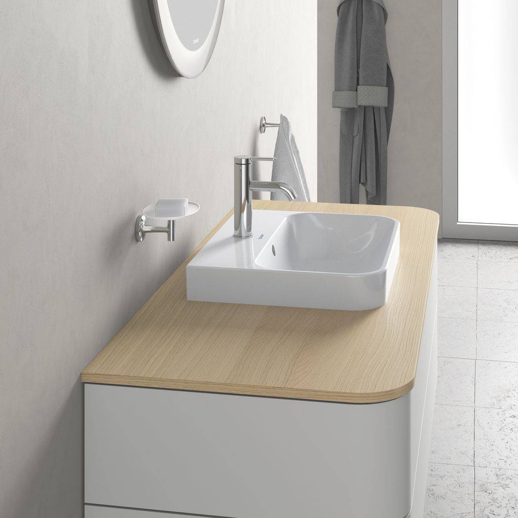 Happy D.2 Plus countertop sink 500 x 460mm, with tap hole