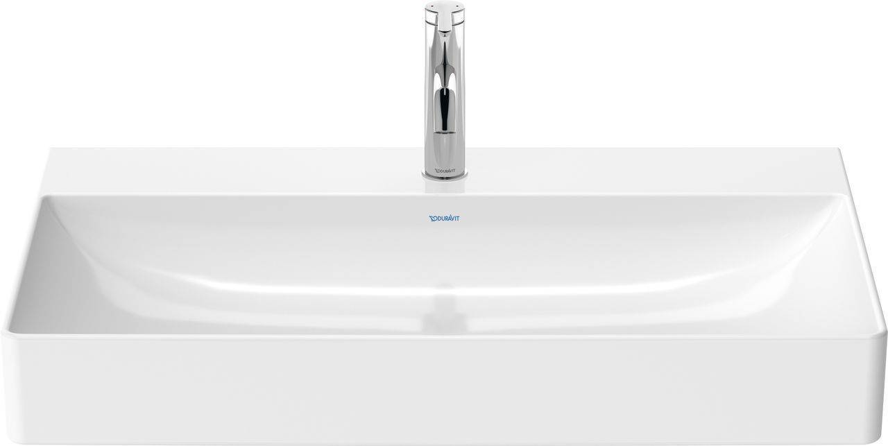 DuraSquare furniture washbasin 800 x 470mm, with tap hole