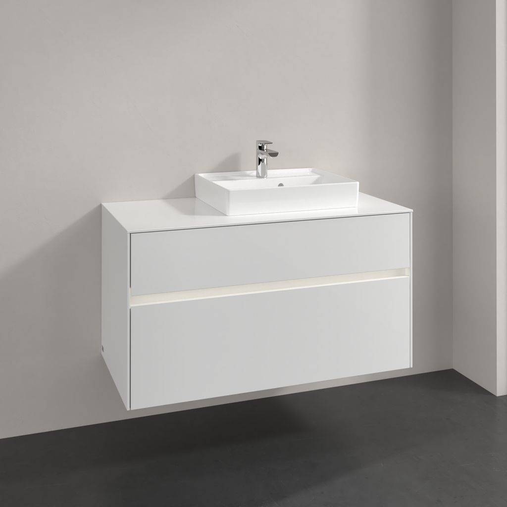 Collaro vanity unit 1000 x 548 x 500mm, with LED lighting