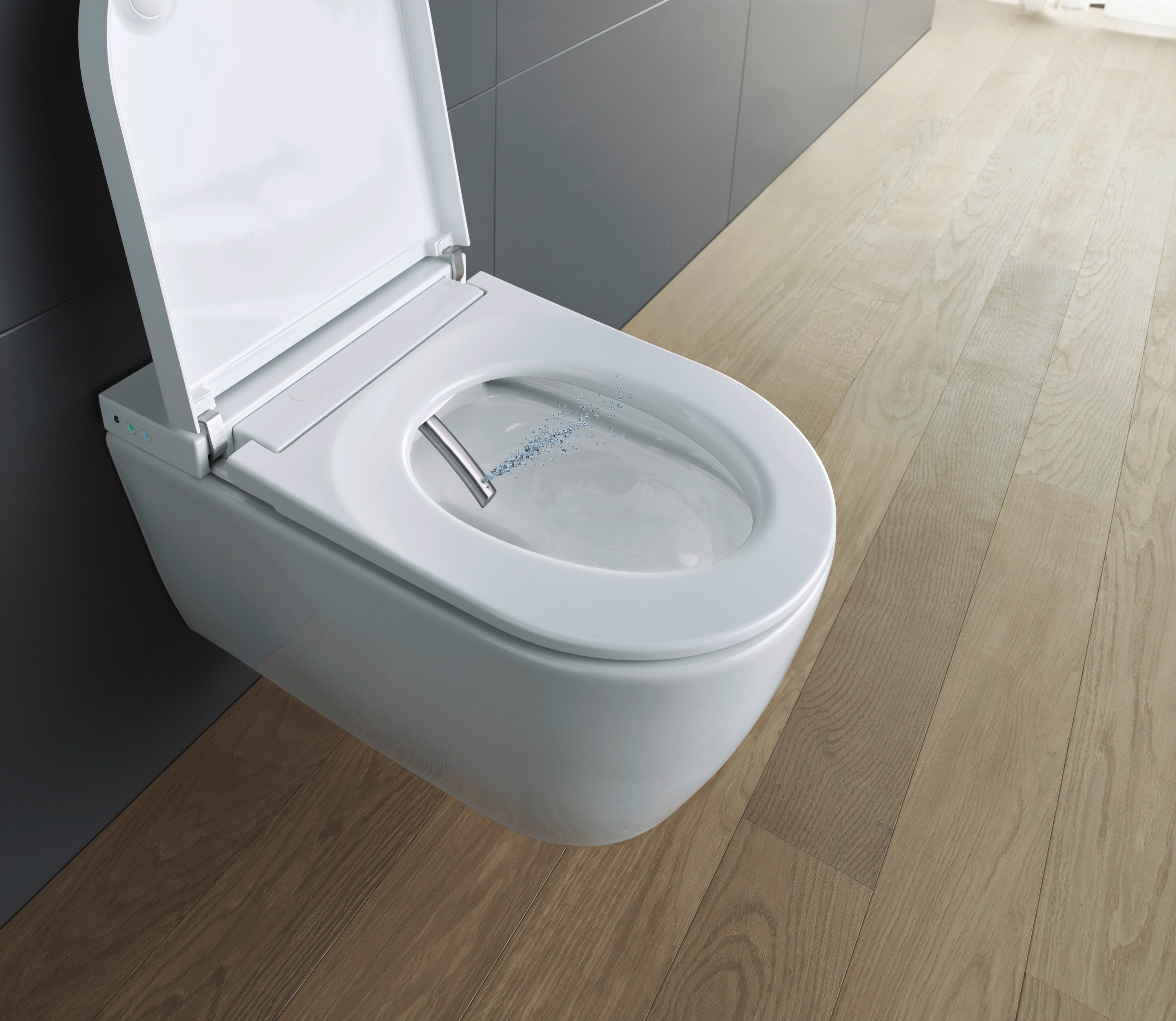 Starck f Plus SensoWash Compact shower toilet