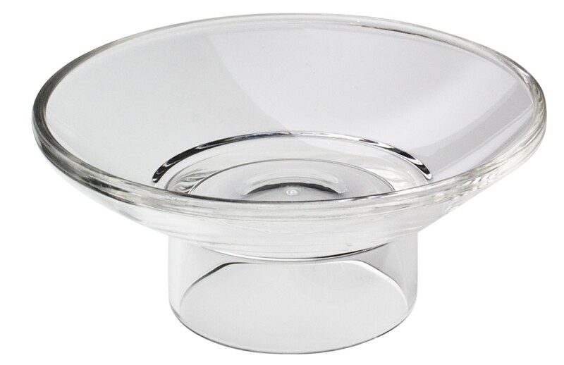 Soap dish singles acrylic clear