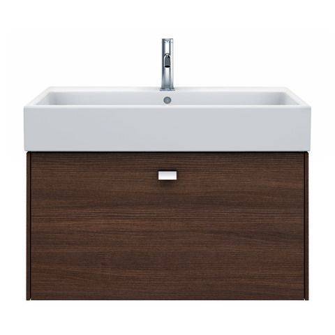 Vero Air furniture washbasin, 800 x 470mm, with tap hole, with overflow