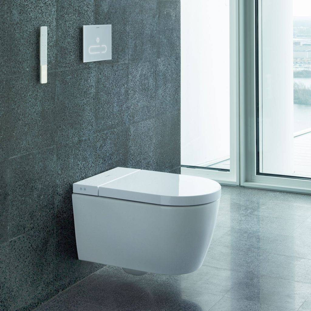 Starck f Plus SensoWash Compact shower toilet