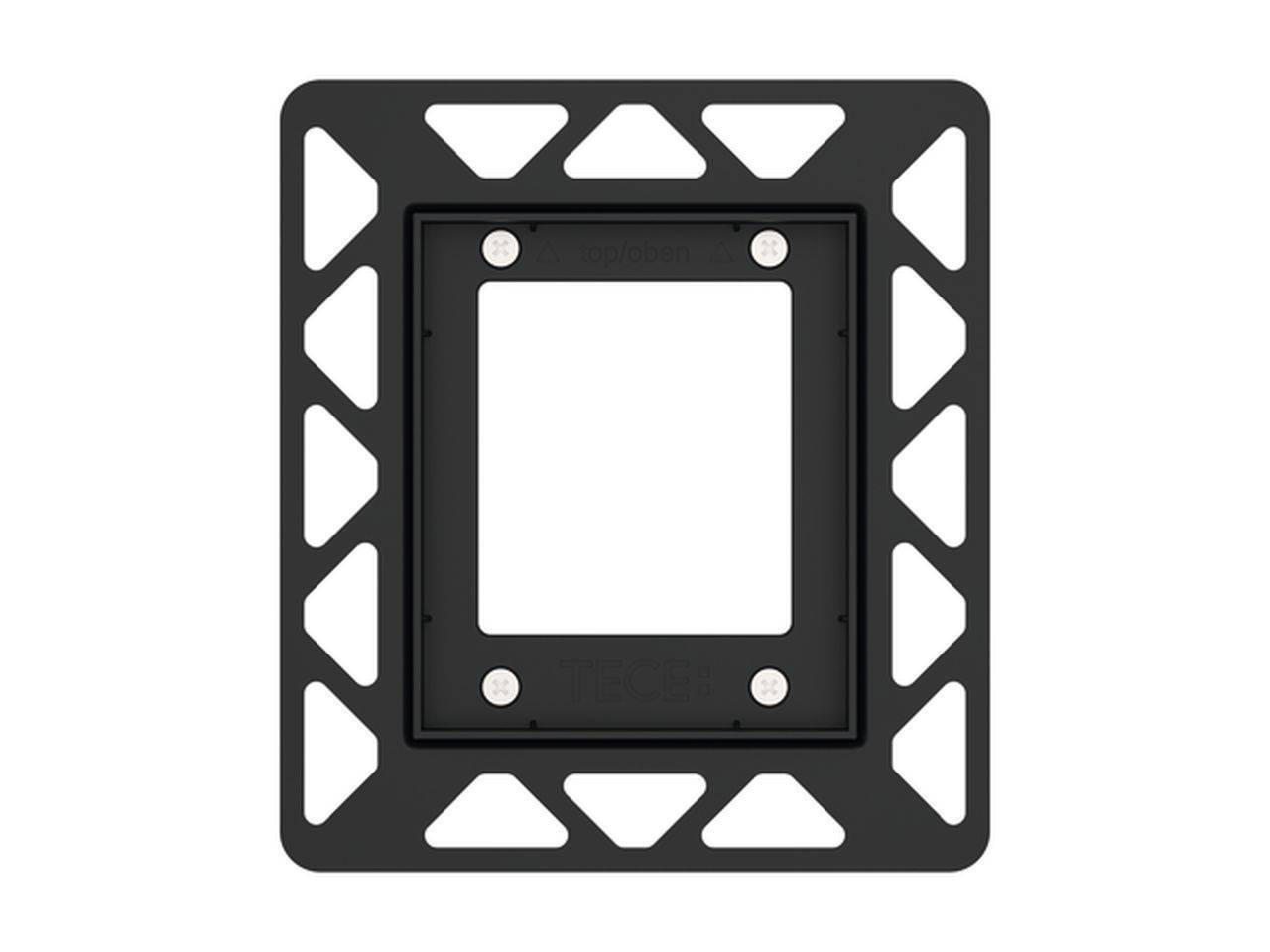 Urinal installation frame for flush mounting black 9242647