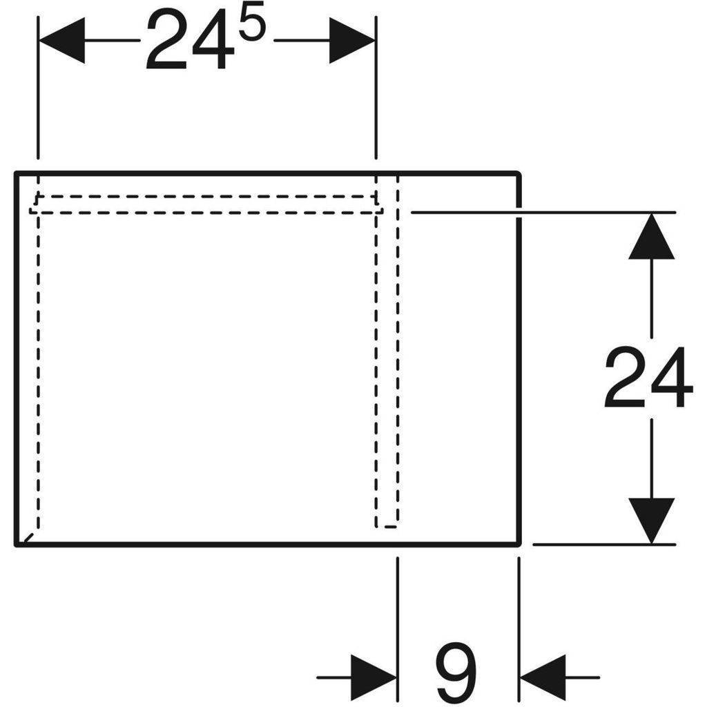 icon Seitenelement 27,3cm tief