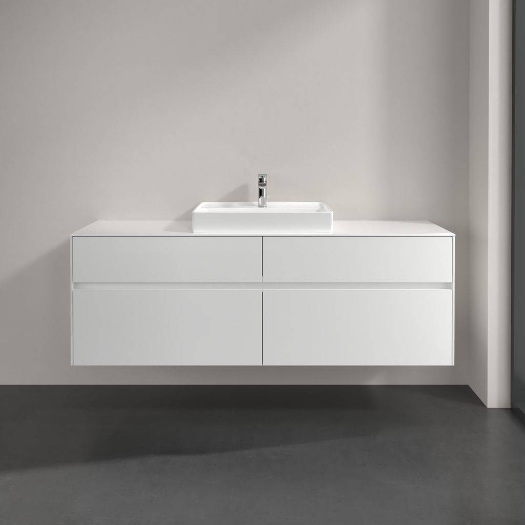 Collaro vanity unit 1600 x 548 x 500mm, with LED lighting