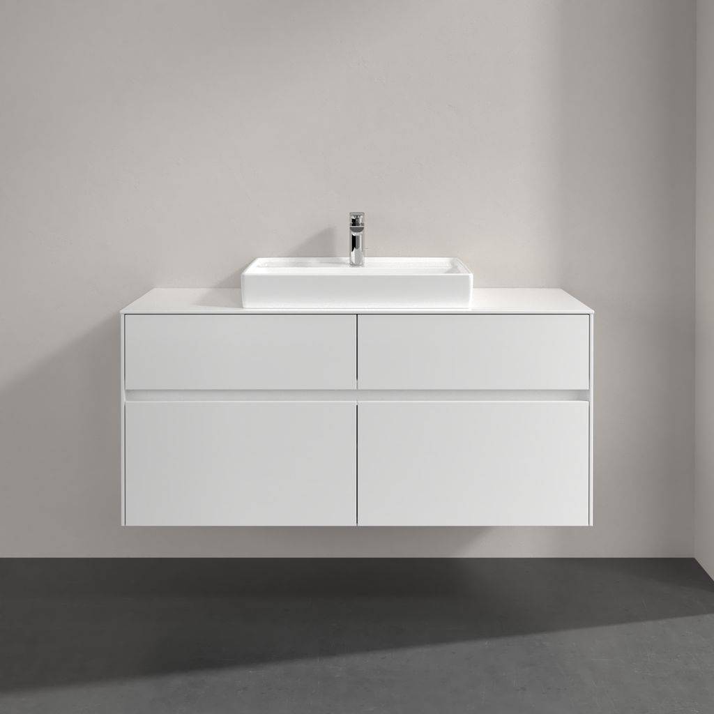 Collaro vanity unit 1200 x 548 x 500mm, with LED lighting