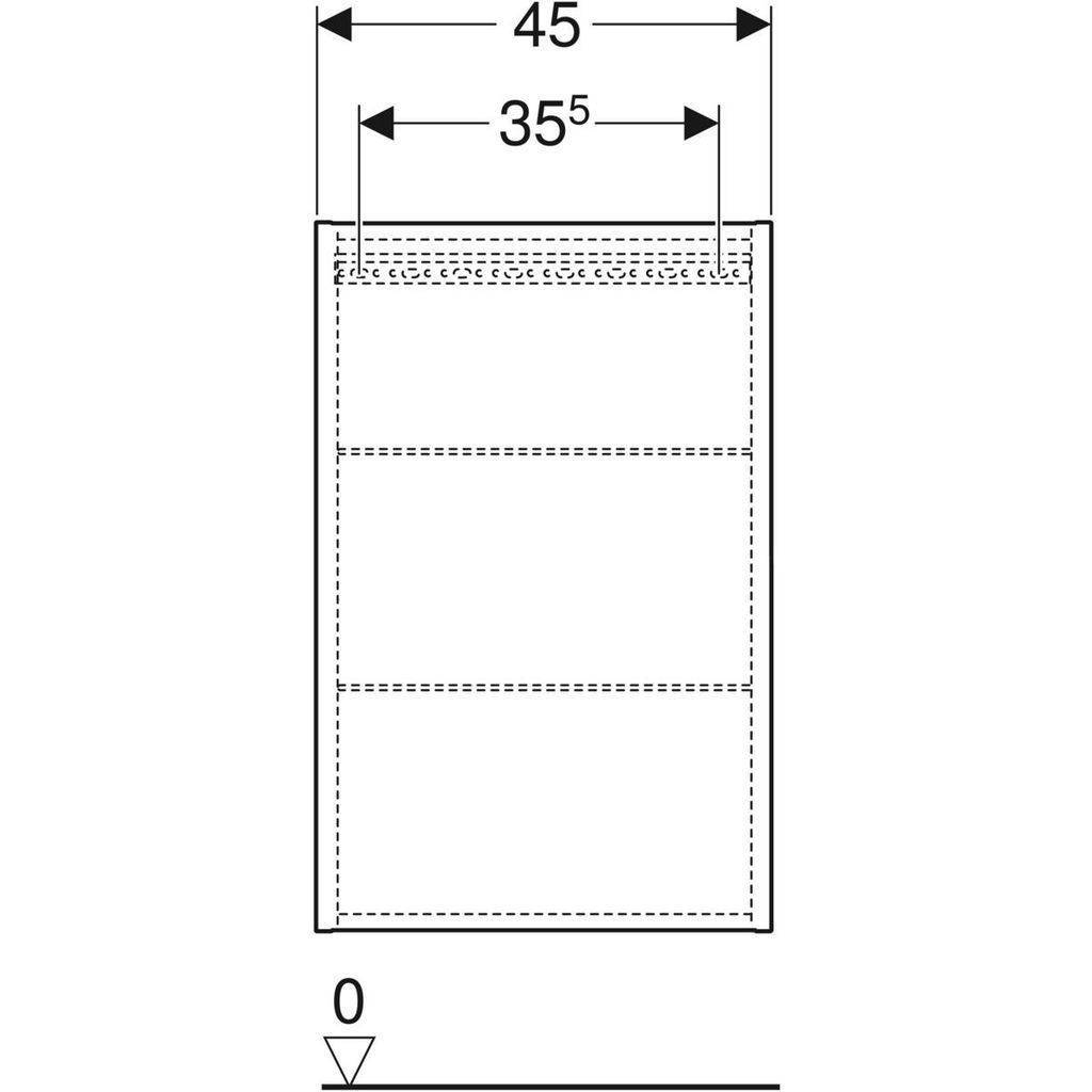 icon Hängeschrank 15cm tief