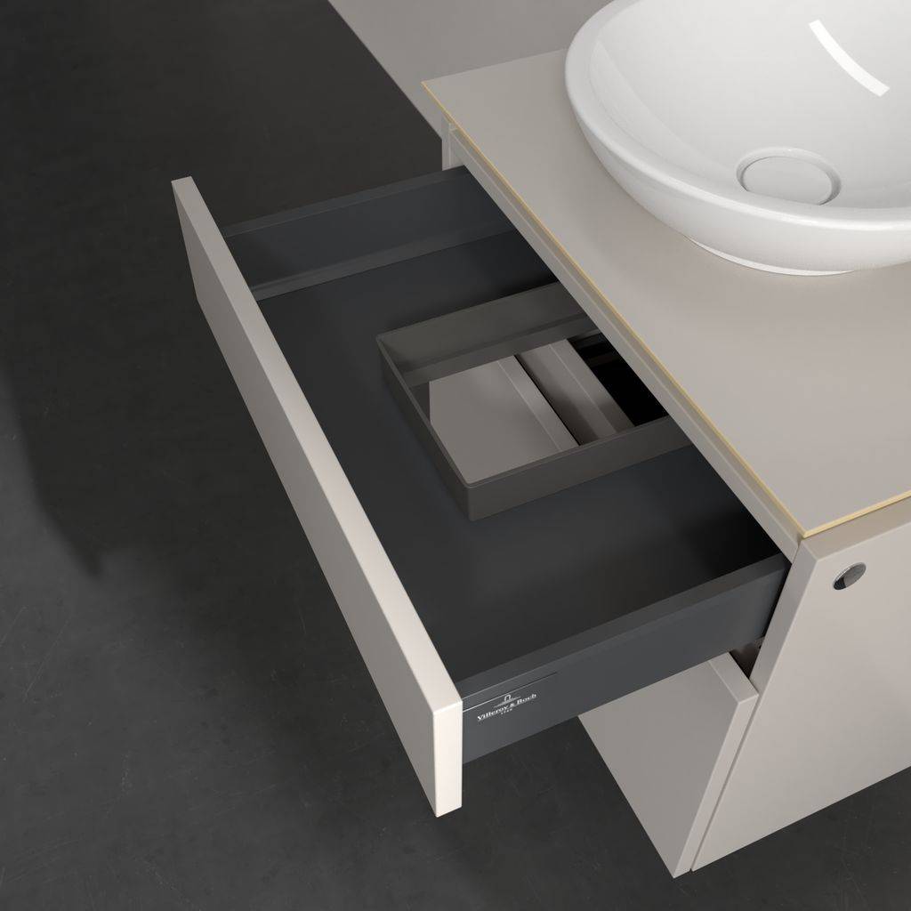 Legato vanity unit 600x550x500 with 2 pull-outs