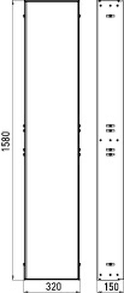 asis module 300 mounting frame