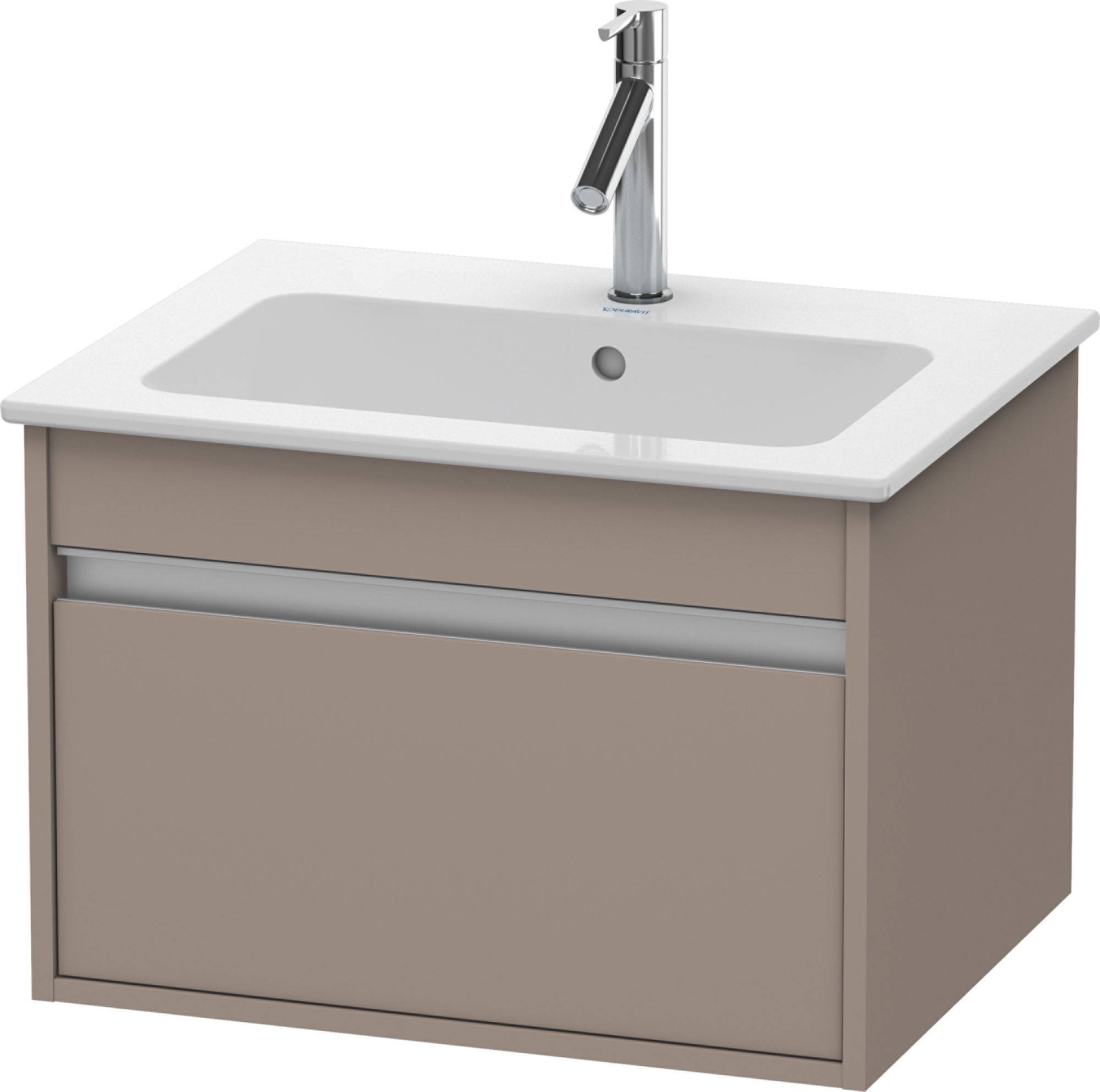 Ketho wall-hung vanity unit KT6418 for Me by Starck washbasin