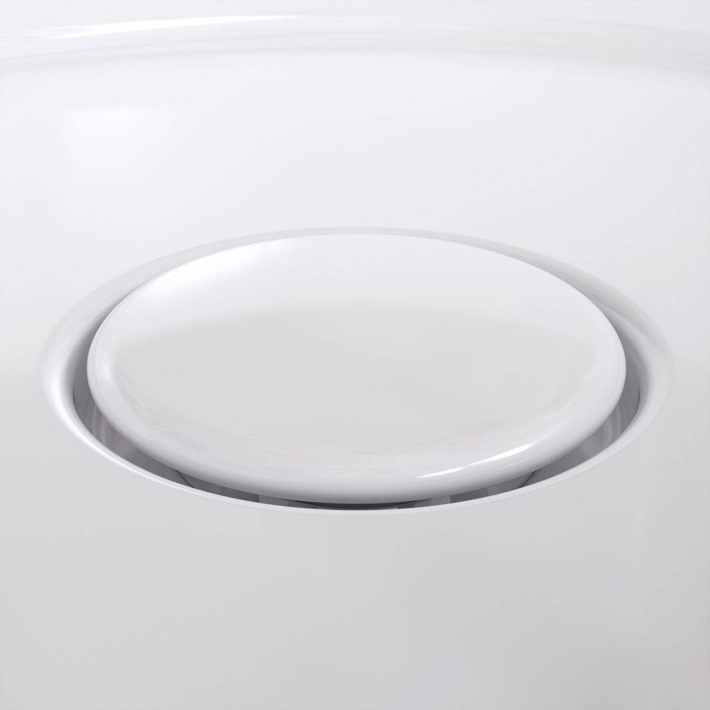 Stageline ceramic countertop washbasin 400mm