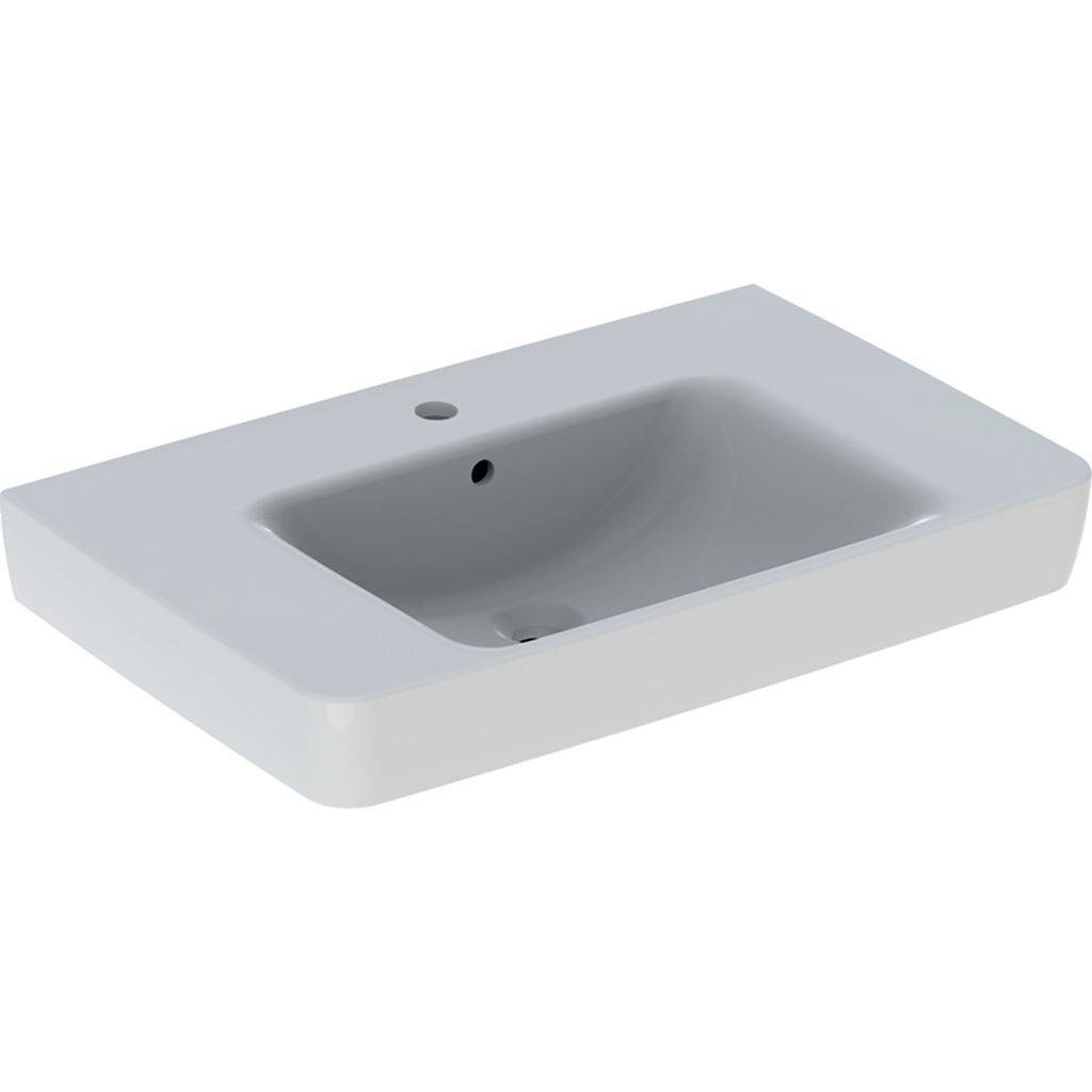 Renova Plan countertop washbasin with shelf 75cm