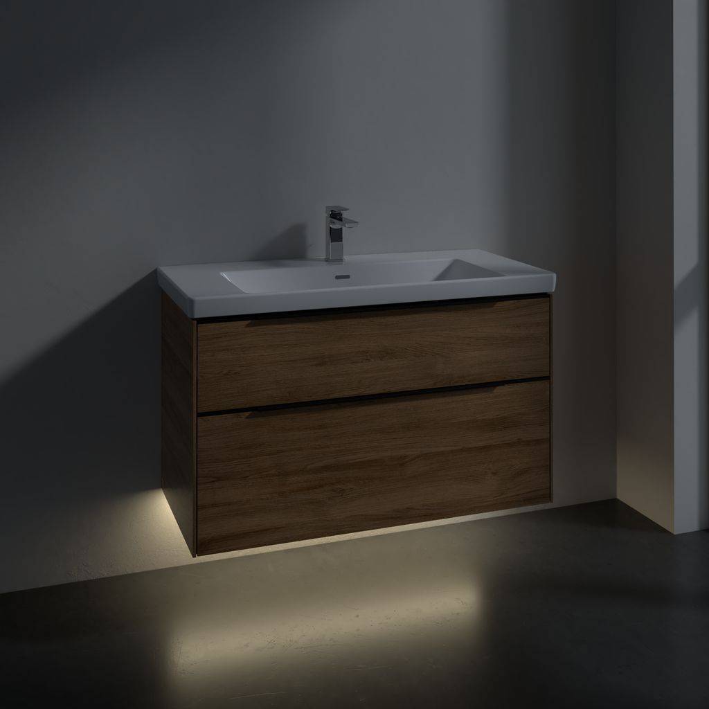 Subway 3.0 vanity unit 973 x 576 x 478mm, with LED lighting