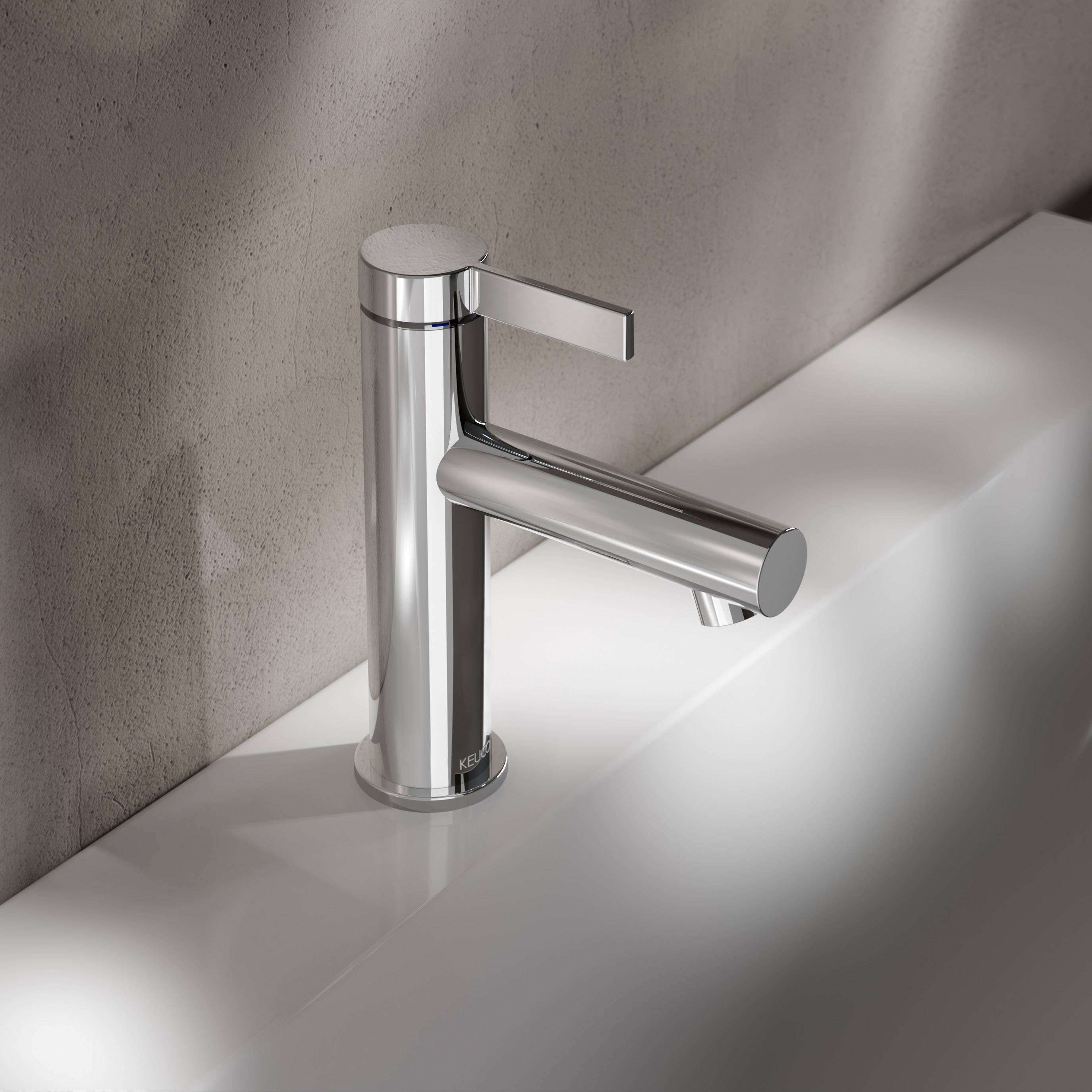 IXMO Pure single lever basin mixer 60 without pop-up waste