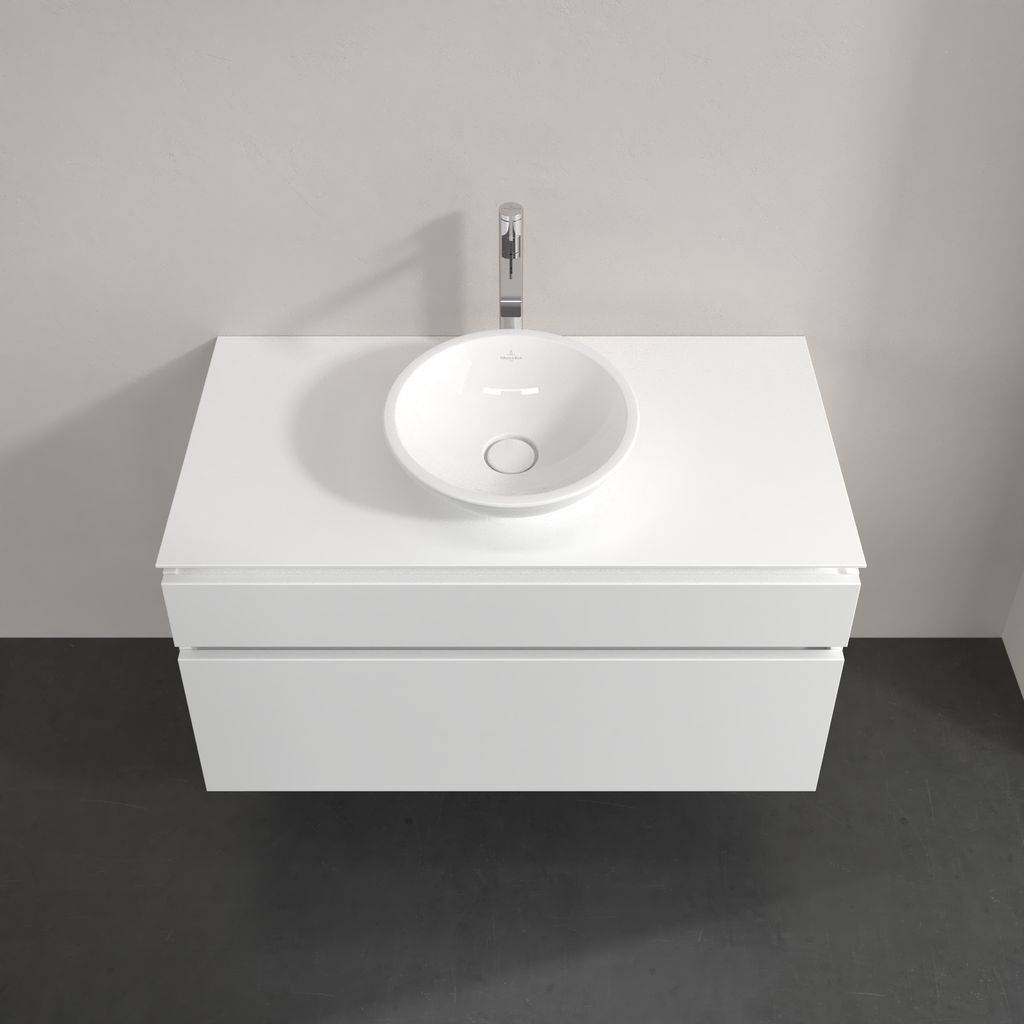 Legato vanity unit 1000x550x500 with 2 pull-outs