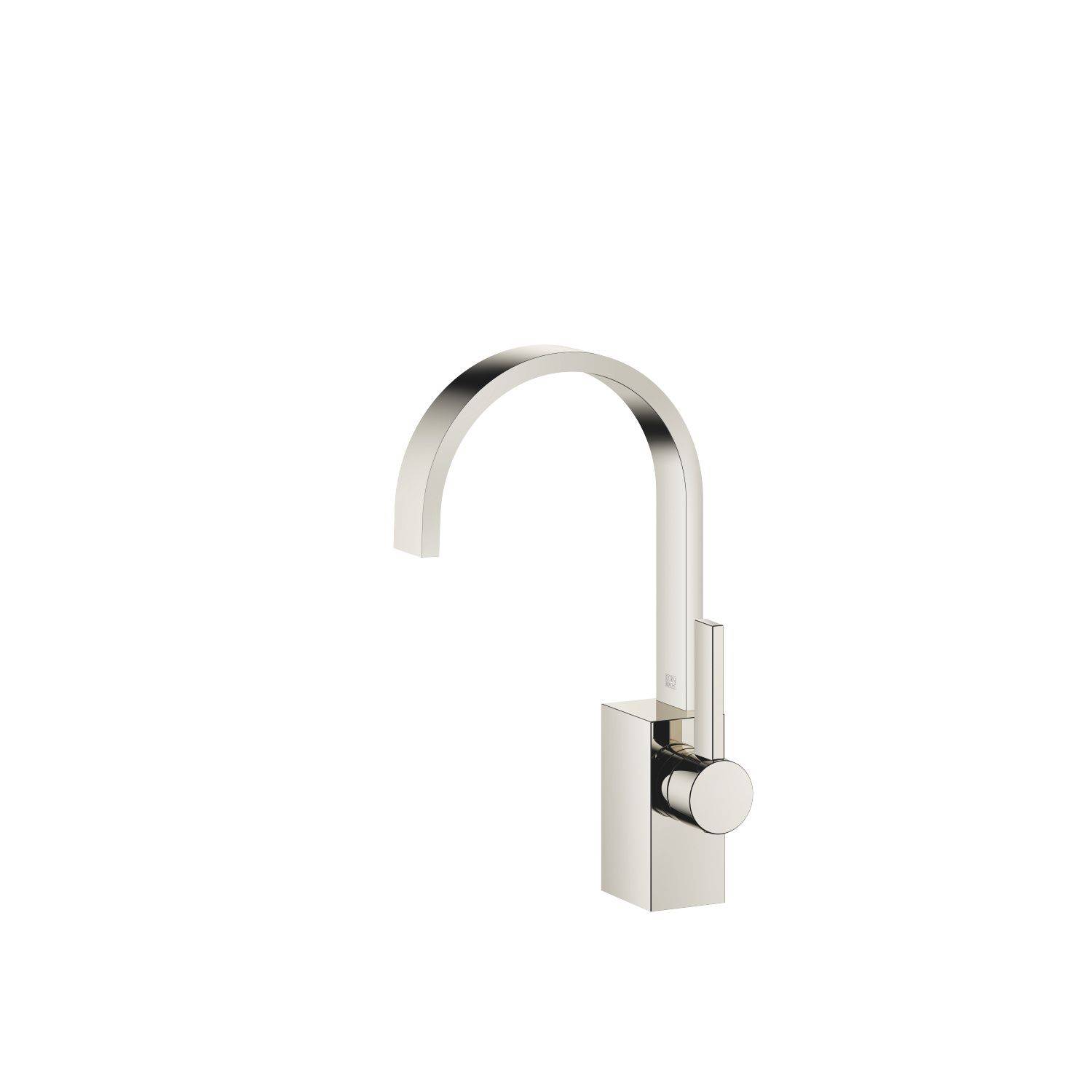 MEM single-lever basin mixer without pop-up waste