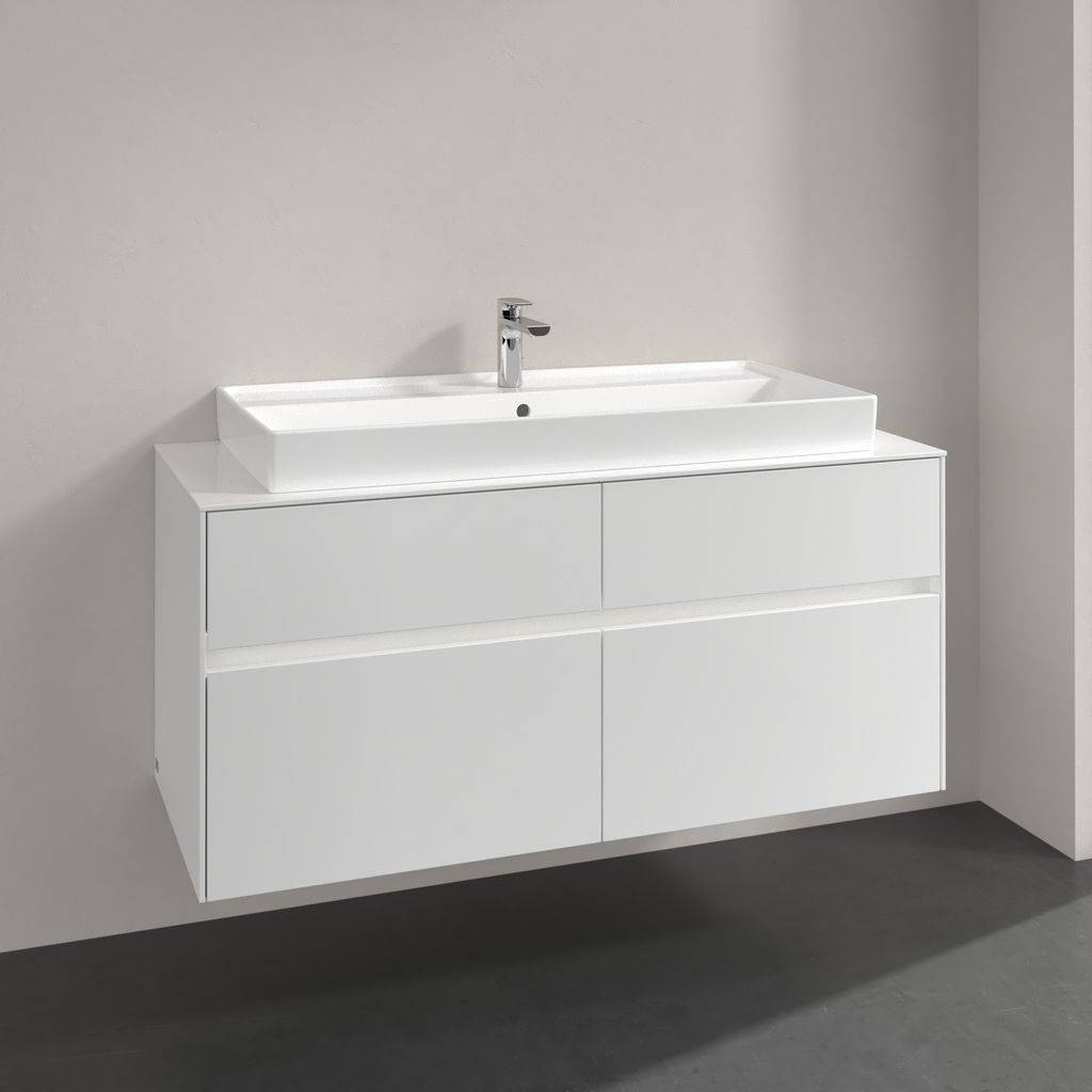 Collaro vanity unit 1200 x 548 x 500mm, with LED lighting