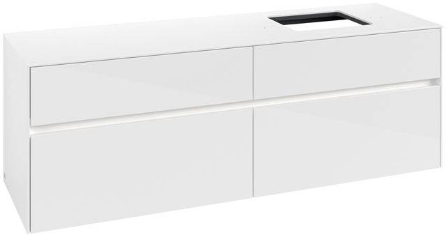 Collaro vanity unit 1600 x 500 x 548mm, with LED lighting