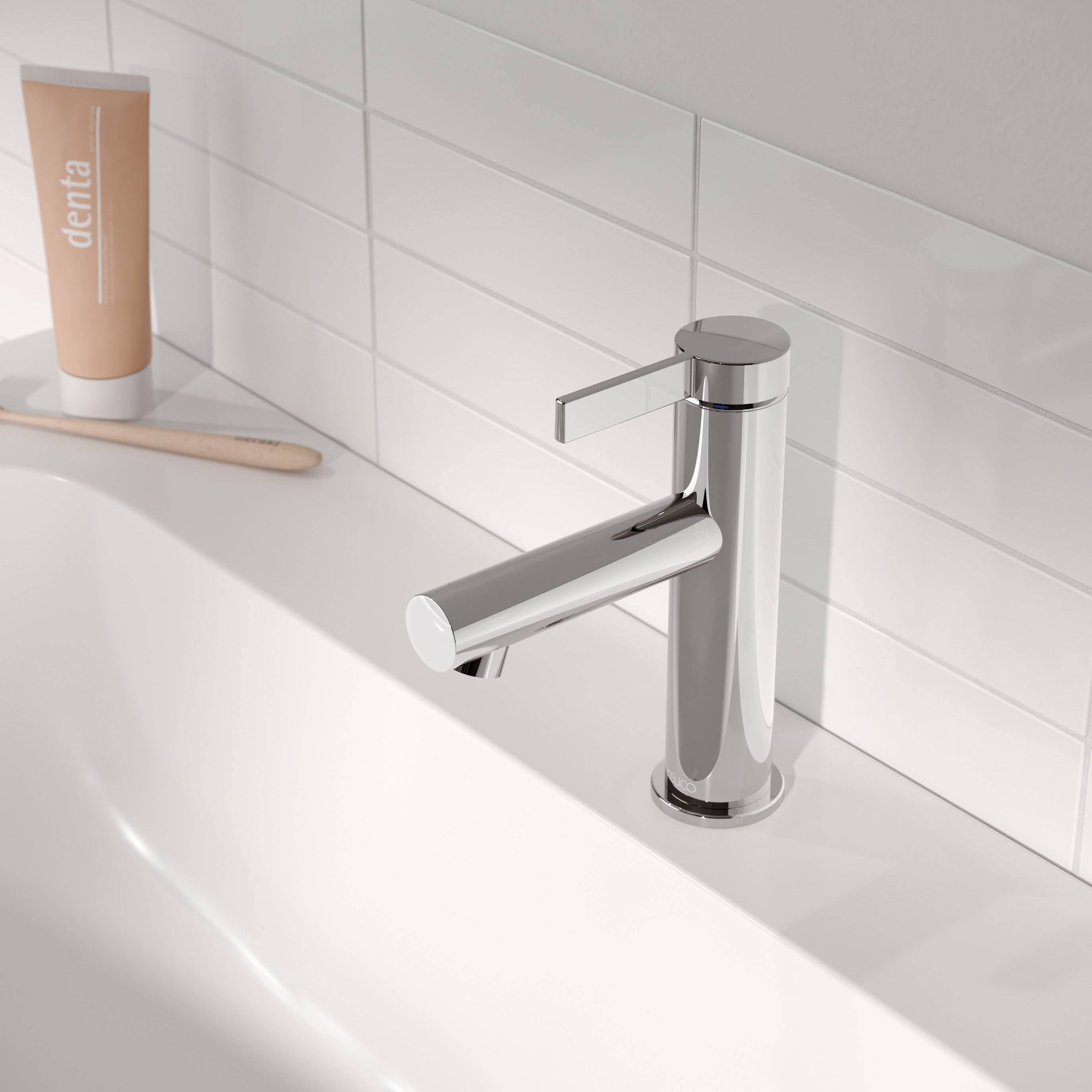 IXMO Pure single lever basin mixer 60 without pop-up waste