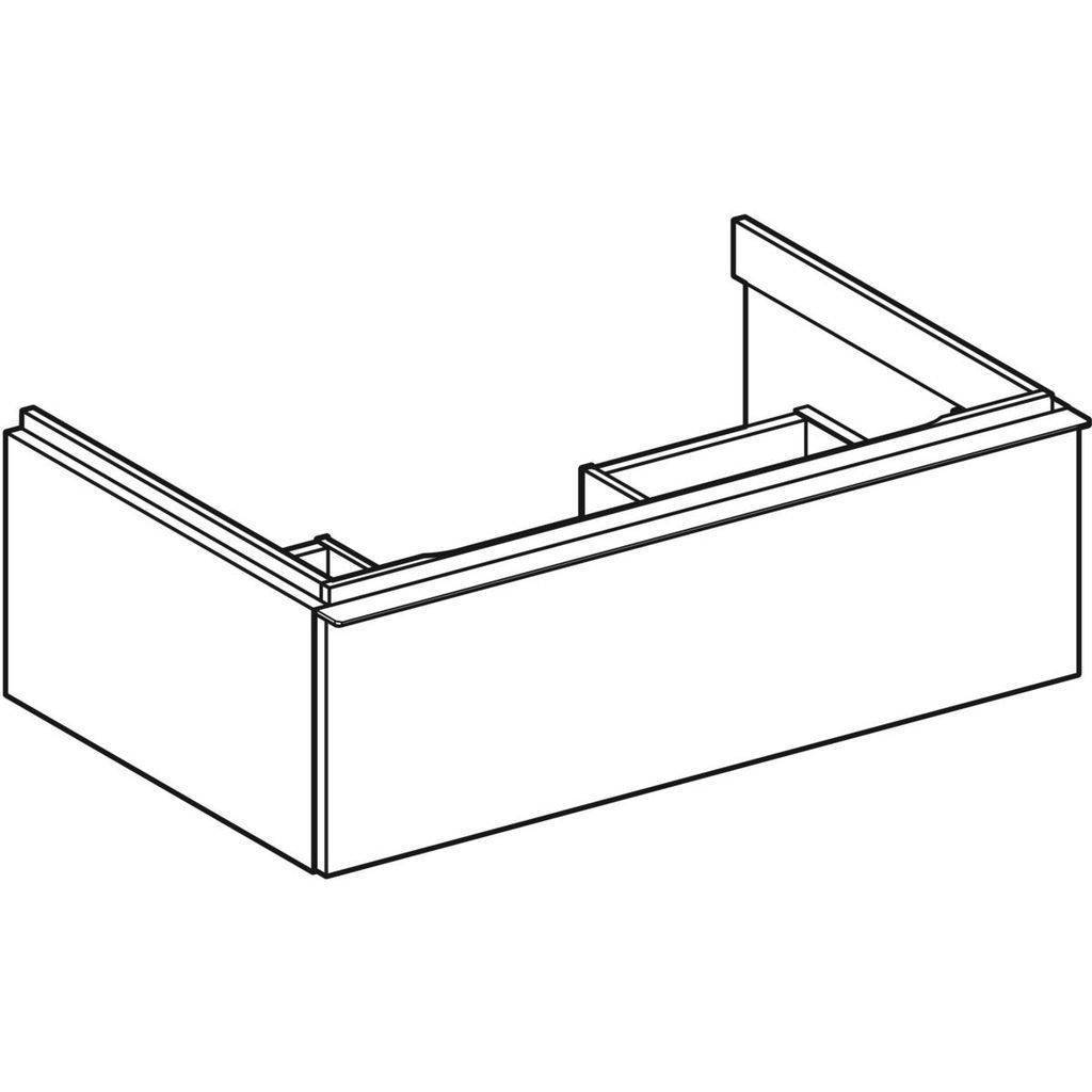 iCon Unterschrank für Waschtisch, mit einer Schublade, 75cm