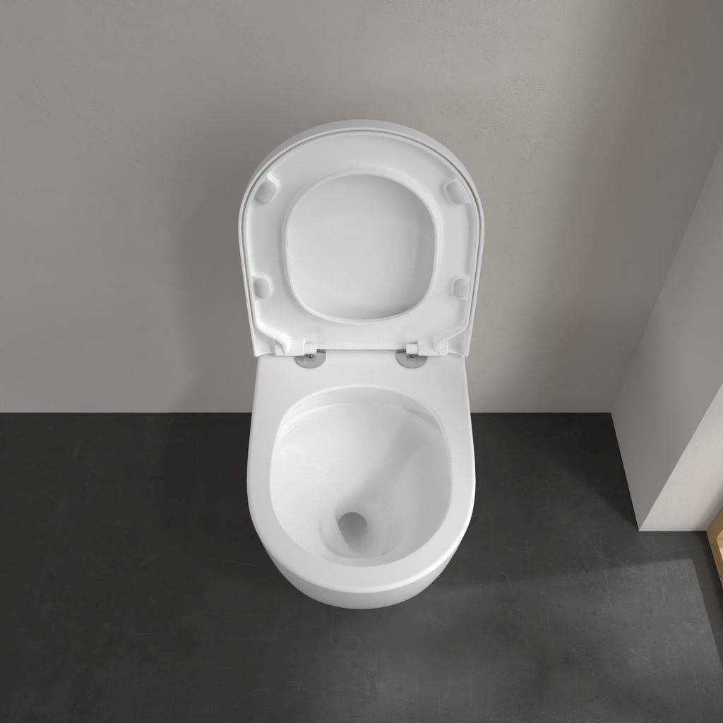 WC seat with QuickRelease and SoftClosing function