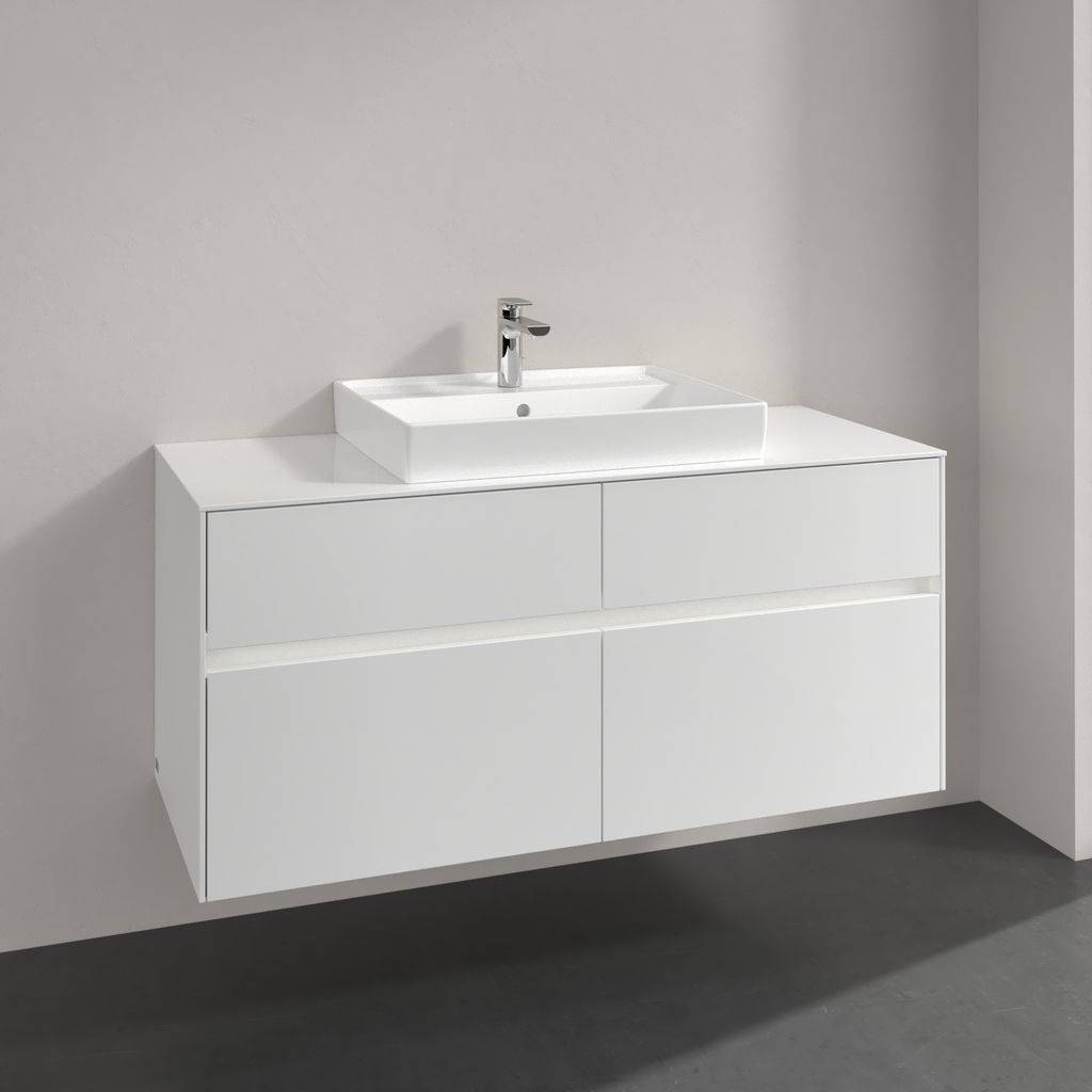 Collaro vanity unit 1200 x 548 x 500mm, with LED lighting