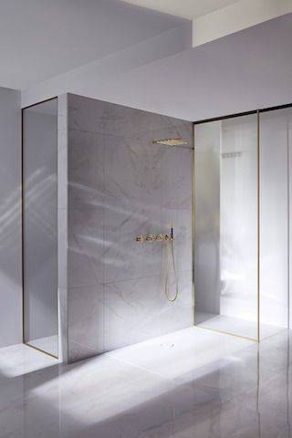 Floor Side Rectangular Shower Tray 110 x 80cm; Model 3374