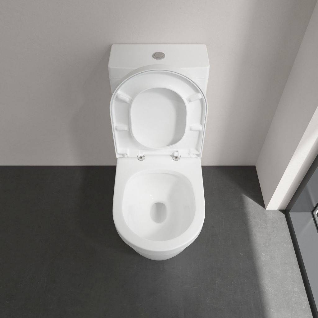 Architectura WC seat white with Quick Release and SoftClose function