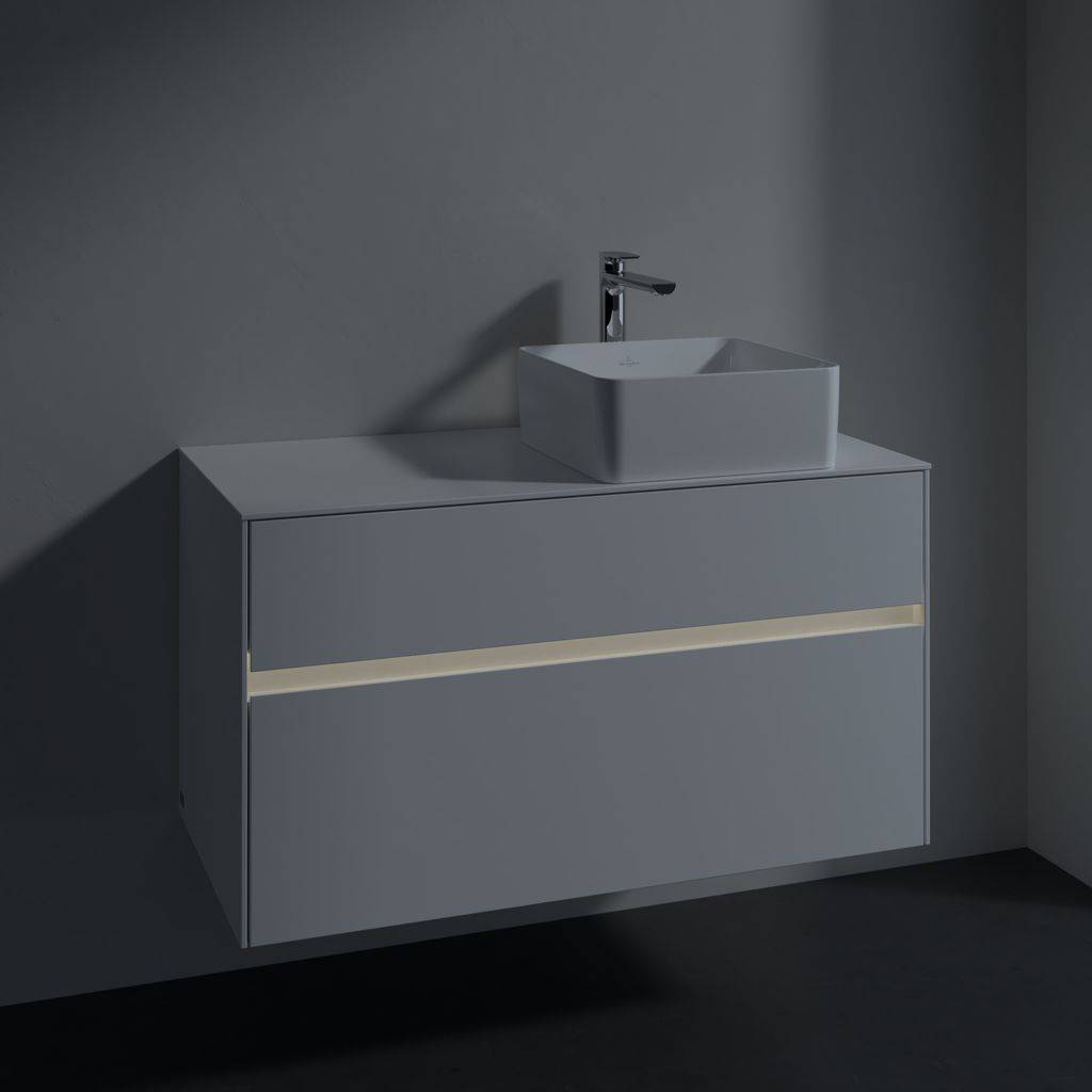 Collaro vanity unit 1000 x 548 x 500mm, with LED lighting