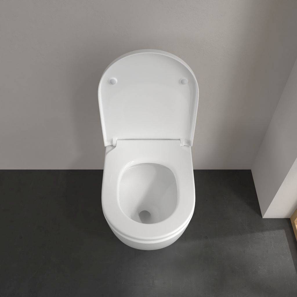 WC seat with QuickRelease and SoftClosing function