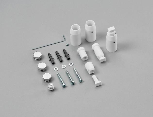 Mounting kit for Zehnder Universal White