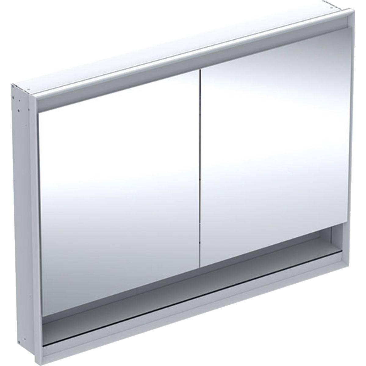 ONE built-in mirror cabinet with niche and ComfortLight, 120 x 90 x 15cm