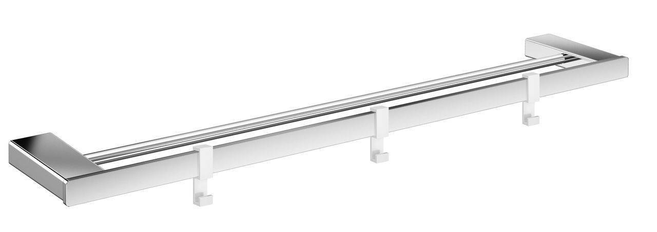 loft double bath towel rail 642mm