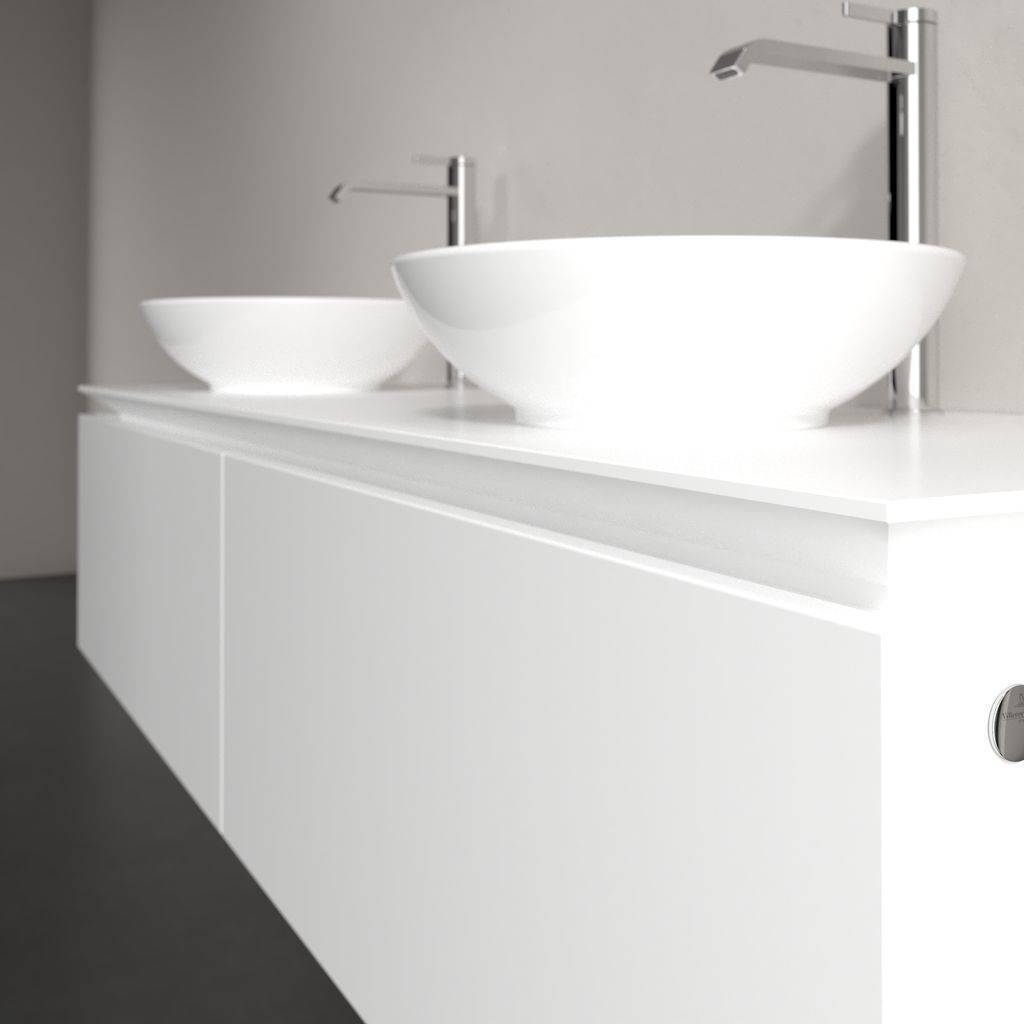 Legato vanity unit 1600x380x500 with 2 pull-outs