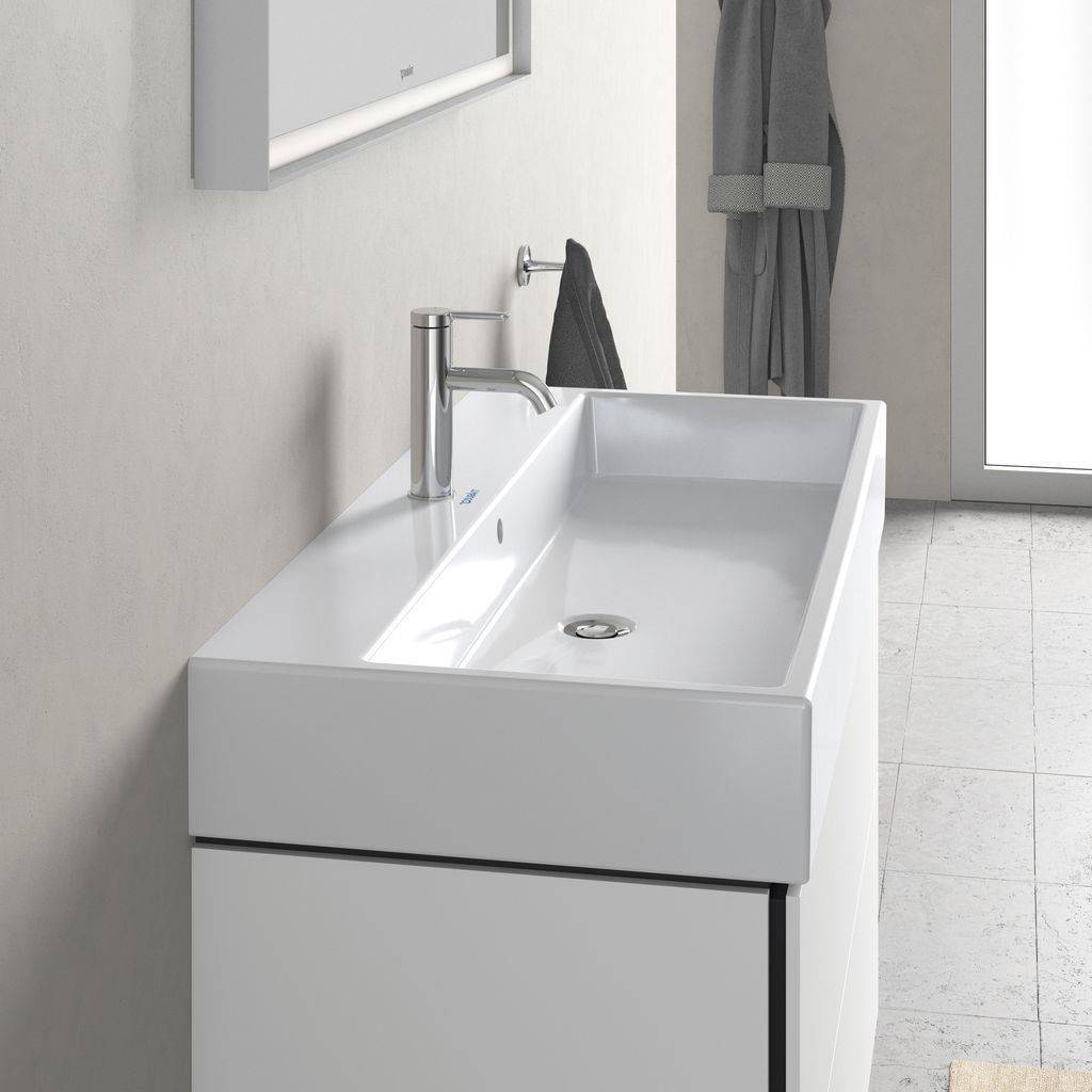 Vero Air furniture washbasin, 1000 x 470mm with tap hole, with overflow