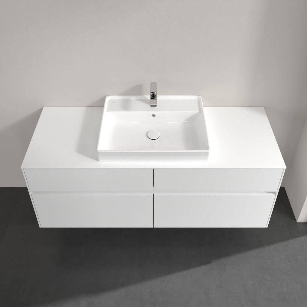 Collaro vanity unit 1400 x 548 x 500mm, with LED lighting