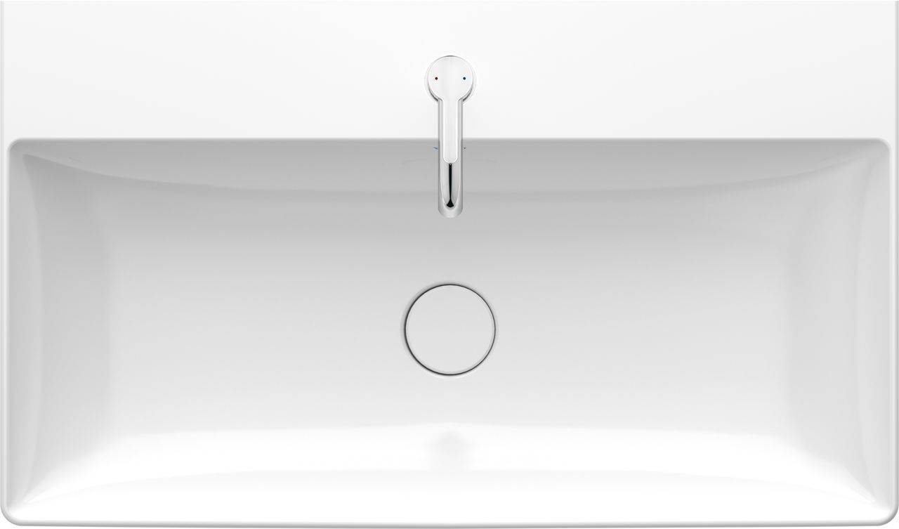 DuraSquare furniture washbasin 800 x 470mm, with tap hole