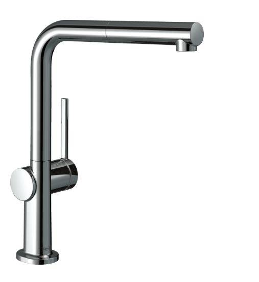 Talis M54 single lever kitchen mixer 270, 1jet, pull-out spout