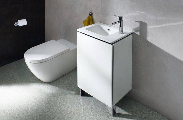 Me by Starck pedestal WC 600 mm washdown, horizontal outlet