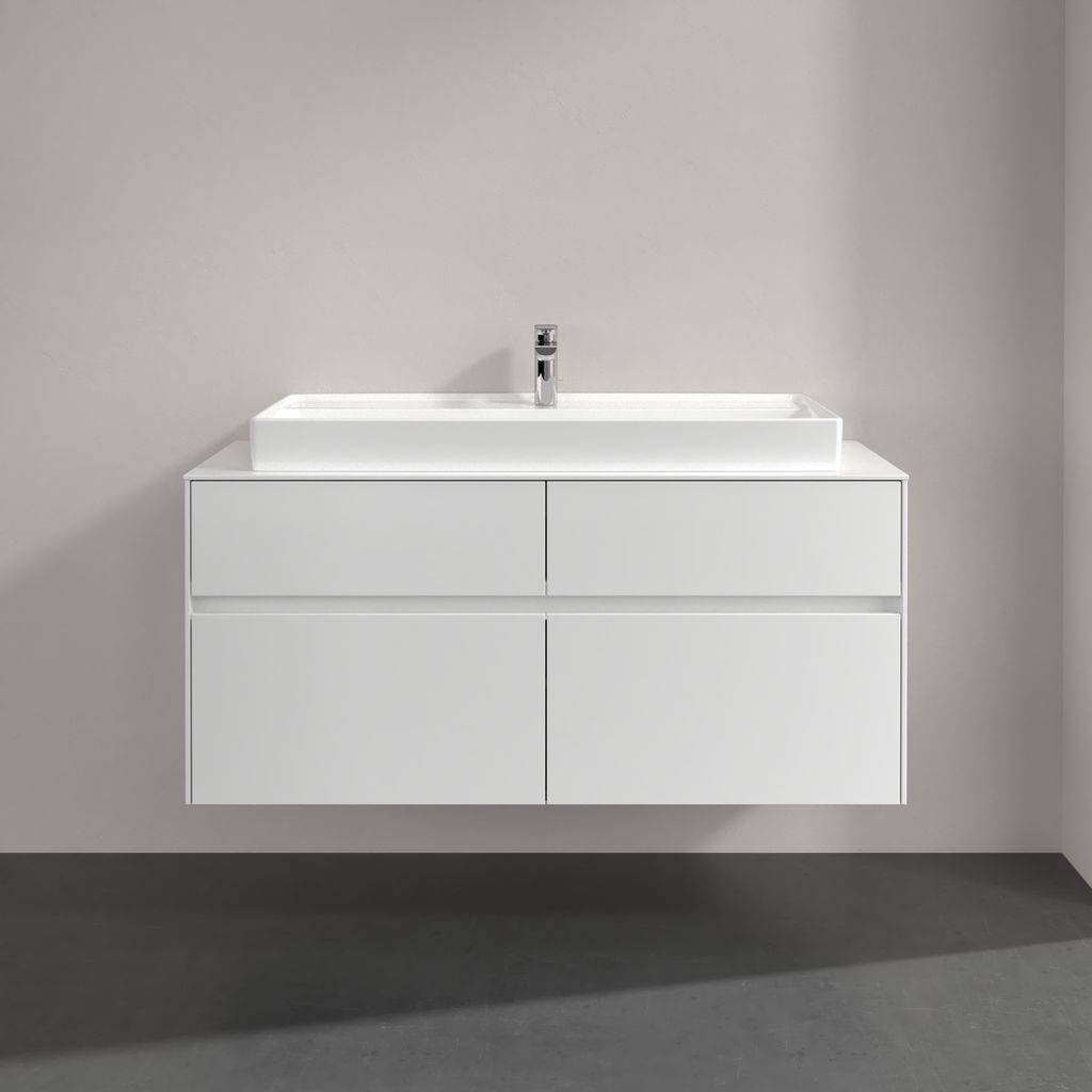 Collaro vanity unit 1200 x 548 x 500mm, with LED lighting