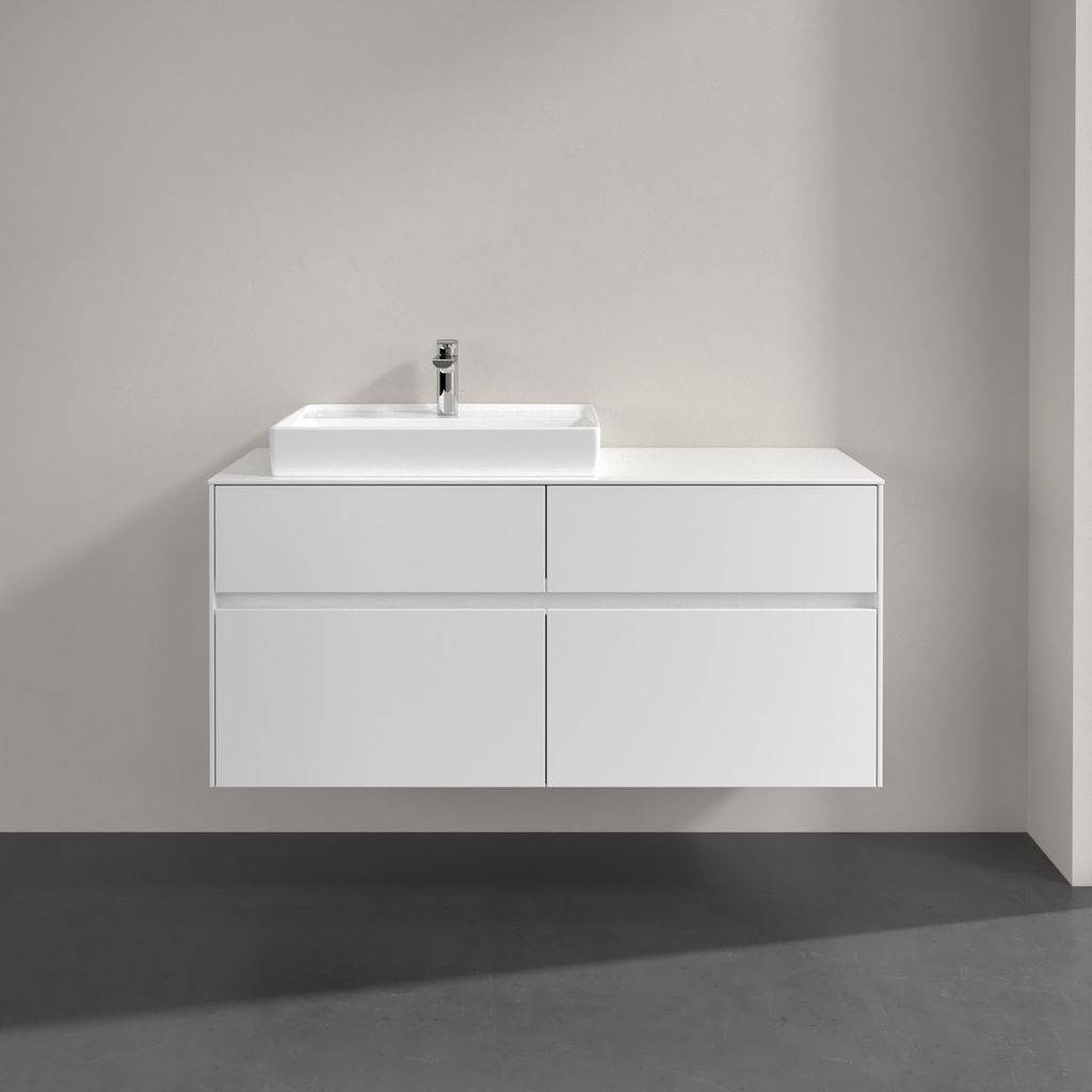 Collaro vanity unit 1200 x 548 x 500mm, with LED lighting